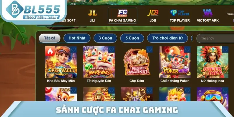 Sảnh cược Fa Chai Gaming