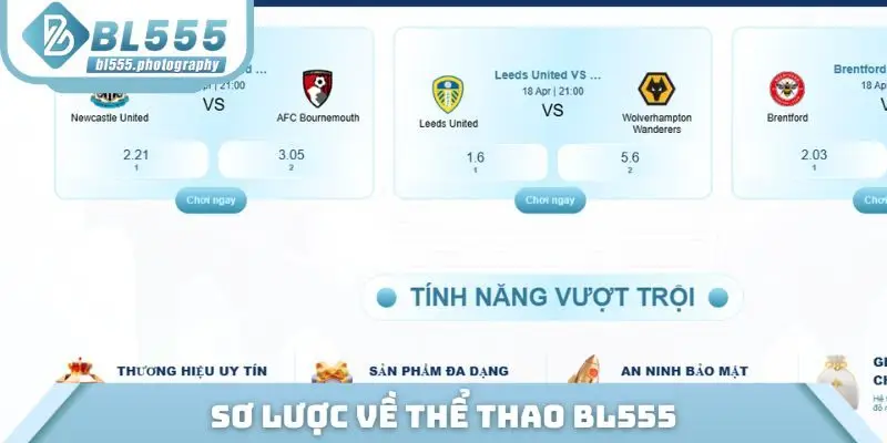 Sơ lược về thể thao BL555